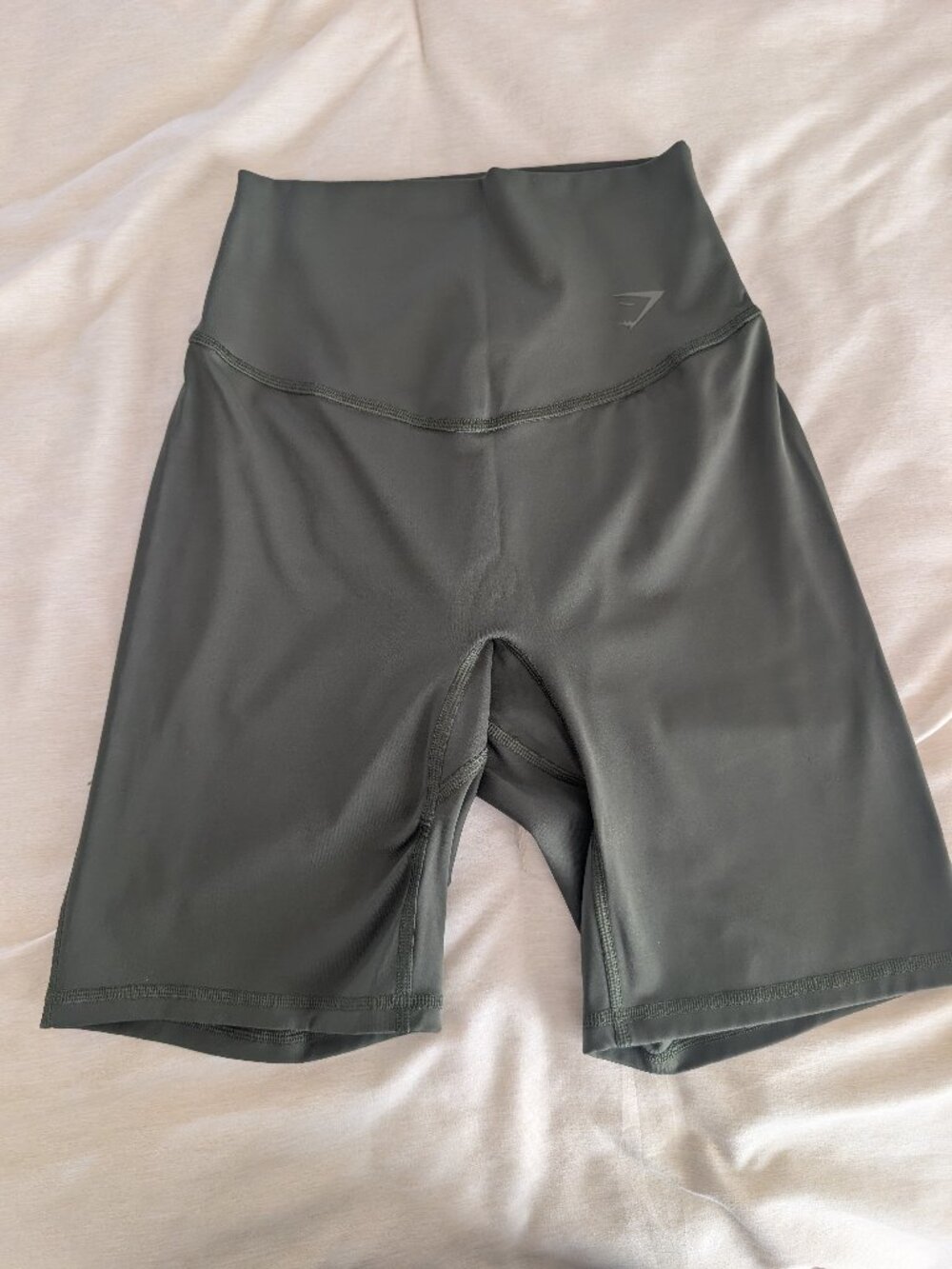 Gymshark Elevate Cycling Shorts Moss Green Size XS